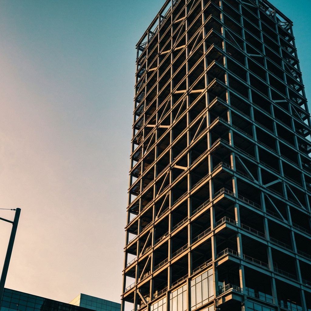 Metal construction site